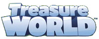 'Treasure World' game logo