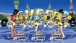 Multiplayer screen from We Cheer 2