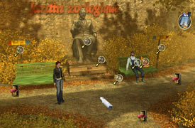 Point 'n Click gameplay screen from Secret Files 2: Puritas Cordis