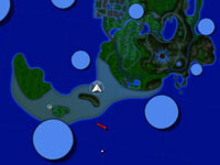 Night flying screen from Pilotwings Resort