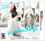 Nintendogs + Cats: French Bulldog and New Friends game box Nintendogs + Cats: French Bulldog and New Friends game box