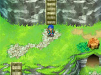 Improved dual screen graphics seen in Dragon Quest VI: Realms of Revelation