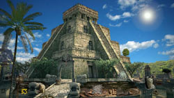 Searching for hidden objects in a jungle pyramid environment in Nat Geo Adventure: Lost City of Z