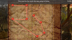 In-game map from Nat Geo Adventure: Lost City of Z