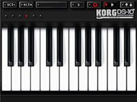 Keyboard integration screen from KORG DS-10 Plus