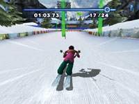 Ski Slalom in Winter Blast: 9 Snow & Ice Games