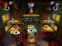 Mini-game action in All Star Karate