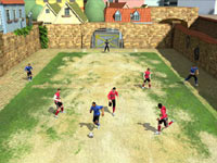 5-on-5 play in FIFA Soccer 11 for Wii