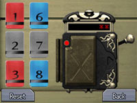 An example of a puzzle play challenge from 999: Nine Hours, Nine Persons, Nine Doors