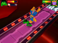 Hulk vs. Thanos in Marvel Super Hero Squad: The Infinity Gauntlet Hulk vs. Thanos in Marvel Super Hero Squad: The Infinity Gauntlet