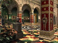 A beautiful game environment from Nancy Drew: Curse of Blackmoor Manor