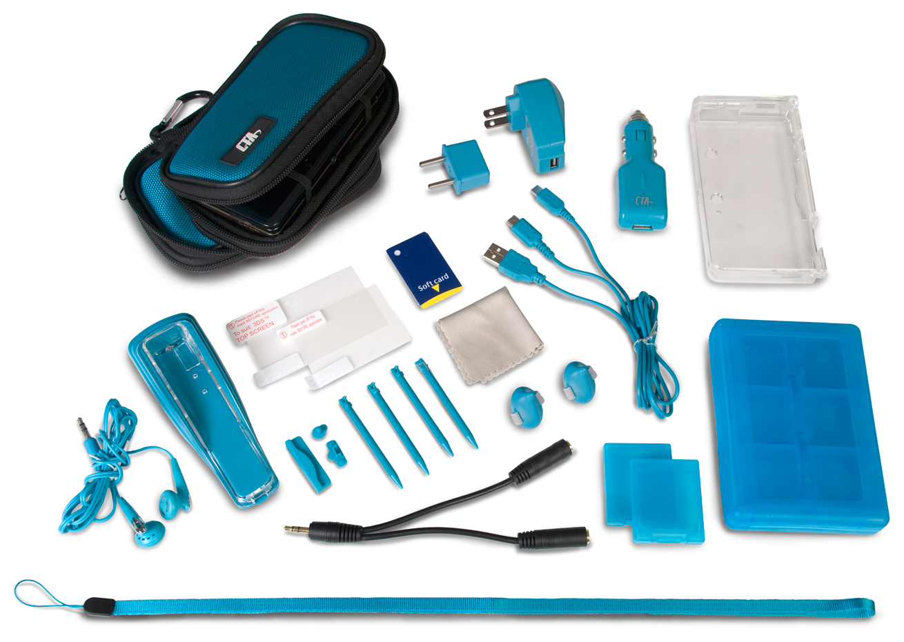 Nintendo 3DS 22 in 1 Ultimate Pack Blue Video Games