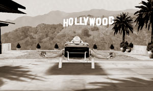 Pool scene from James Noirs Hollywood Crimes