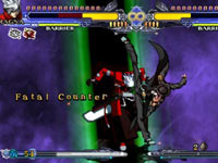 BlazBlue Continuum Shift II fatal counter screenshot