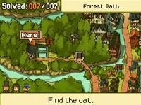 Finding a hint coin in Professor Layton and the Last Specter