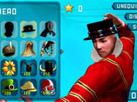Customization fighter accessories available for purchase in-game in Reality Fighters