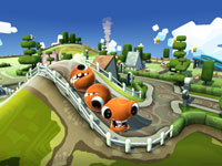 Hole Roll Control mini-game screenshot #2 from Little Deviants