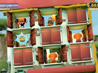 House of Whacks mini-game screenshot from Little Deviants