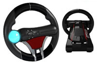 Realistic racing controls