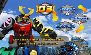 Power Rangers Samurai for Wii controls explained