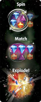 Bejeweled Twist Spin Match Explode game illustration