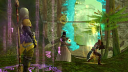 Quest through vivid environments in 'Aion: The Tower of Eternity'