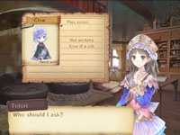 Assigning item search tasks to Homunculi in Atelier Totori: The Adventurer of Arland