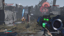 Multiplayer screen from Borderlands: Mad Moxxi's Underdome Riot