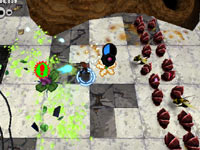 Max using a power-up in Centipede: Infestation Max using a power-up in Centipede: Infestation