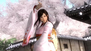 Kokoro flowing through a training routine in Dead or Alive 5