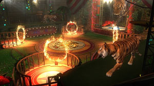 'The Show' fighting stage of Dead or Alive 5