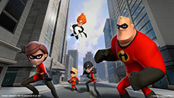 The DISNEY INFINITY: The Incredibles play set