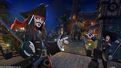 The DISNEY INFINITY: Pirates of the Caribbean play set