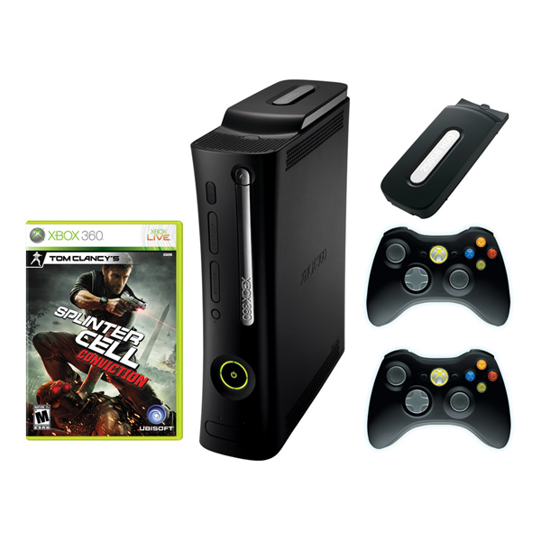 Xbox 360 250GB Elite Splinter Cell Conviction Bundle Video