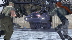 Taking on an armored vehicle with light weapons in 'G.I. Joe: The Rise of Cobra'