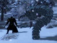 Thief ice combat from Guild Wars 2