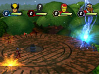 4-player multiplayer action from Marvel Super Hero Squad