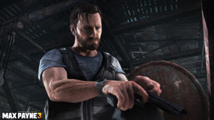 Max loading a bullet into the chamber in Max Payne 3