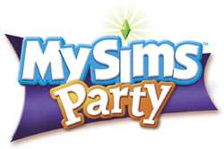 'MySims Party' game logo