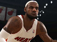 Lebron James in NBA Live 13