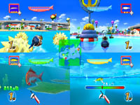 4-fisherman multiplayer split-screen support in Rapala: We Fish Rod Bundle
