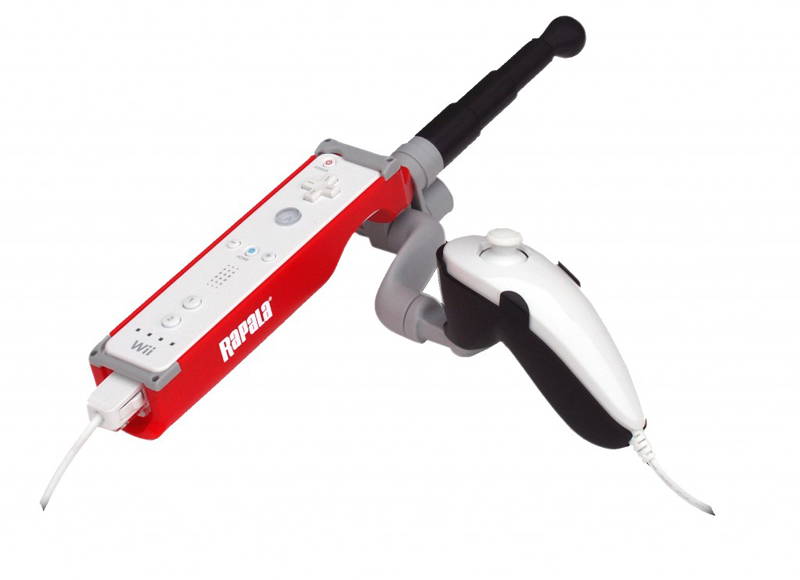 Rapala We Fish with Rod Bundle Nintendo Wii Video Games