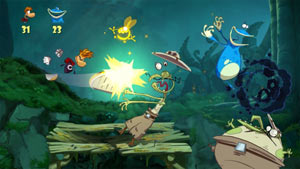 Rayman Origins gameplay screenshot