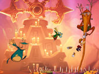Rayman Origins gameplay screenshot
