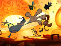 Rayman Origins gameplay screenshot