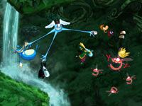 Rayman Origins gameplay screenshot