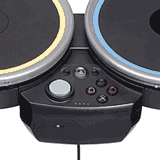 Features 4 action buttons: D-pad,select, start and PS Button.
