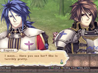 Character interaction from Record of Agarest War Zero
