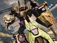 A huge Transformer in Transformers: Fall of Cybertron