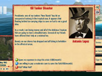 An advisor screen from Tropico 4